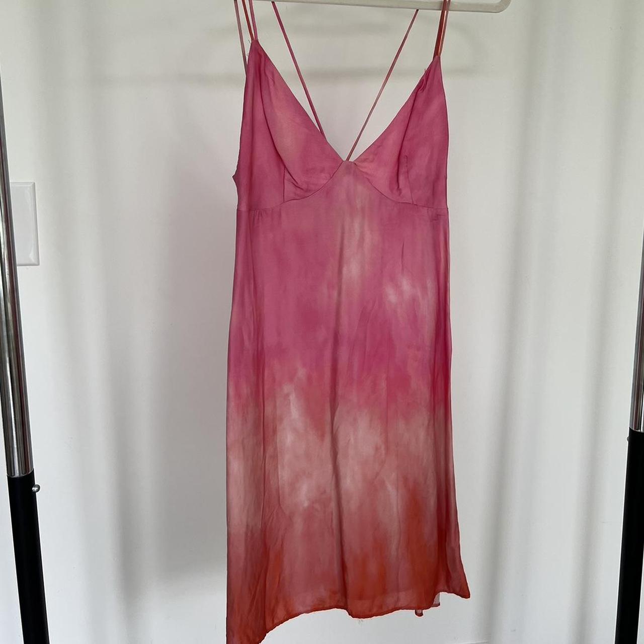 Zara pink & orange mini Depop