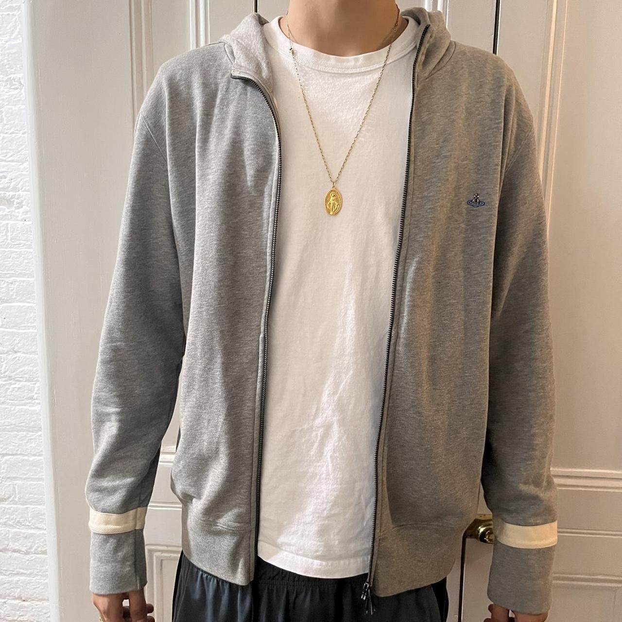 Vivienne westwood grey hoodie sale