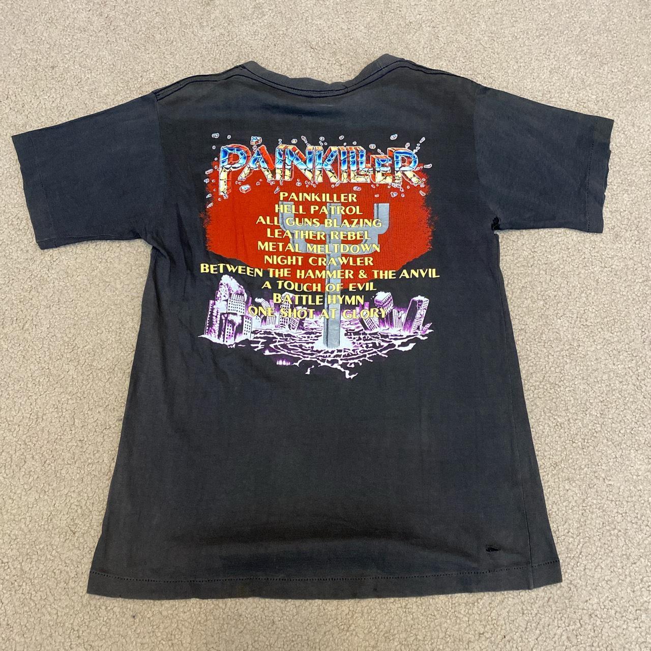 Vintage Thrashed Judas Priest Painkiller Tour | Depop