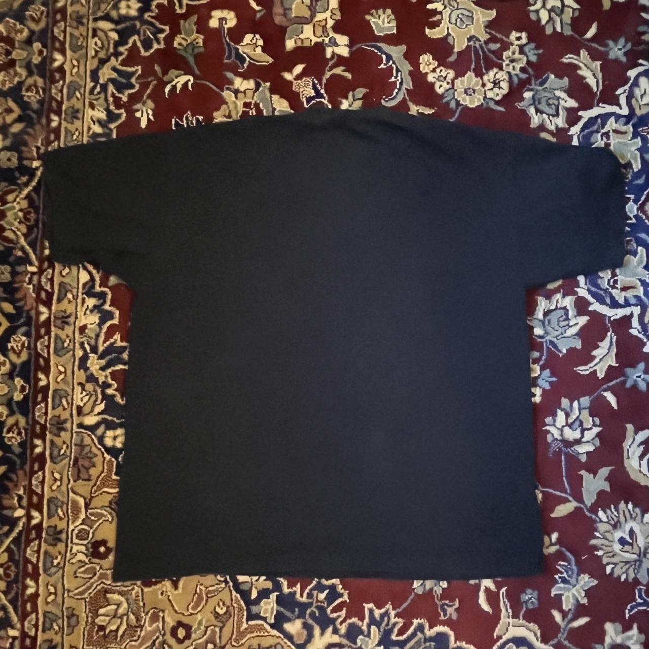 Champs Sports Men's Navy and Silver Tshirt Depop