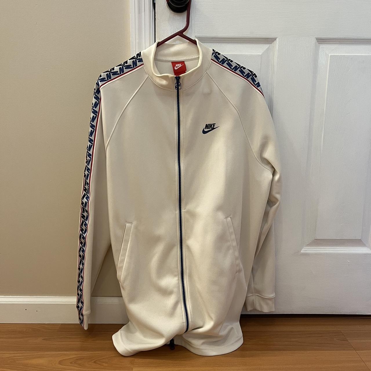 nike taped track jacket