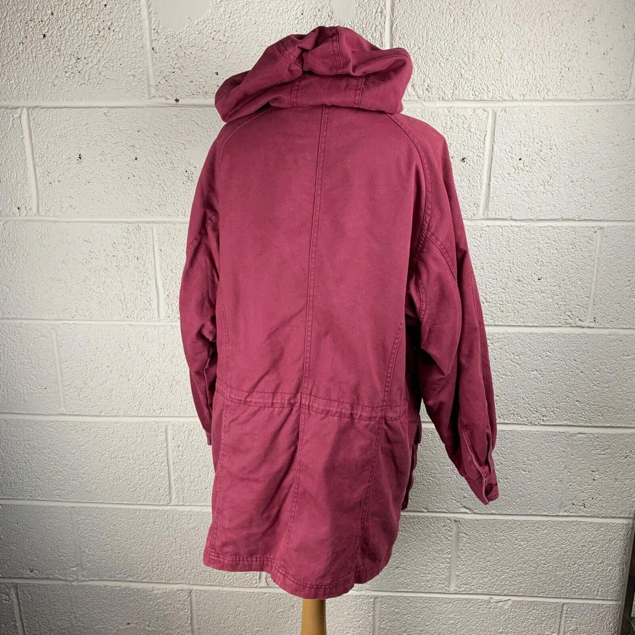 Woolrich canvas parka coat jacket medium made in... - Depop