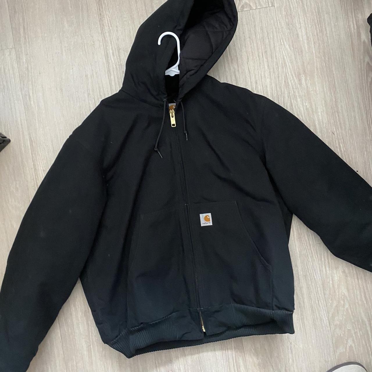 Carhartt Men's Black Jacket Depop