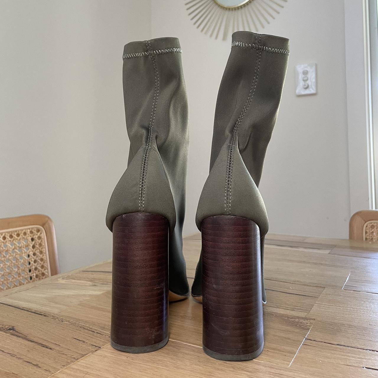 Black Lycra Diddy Boots Tony Bianco Tony Bianco Diddy Boots Khaki