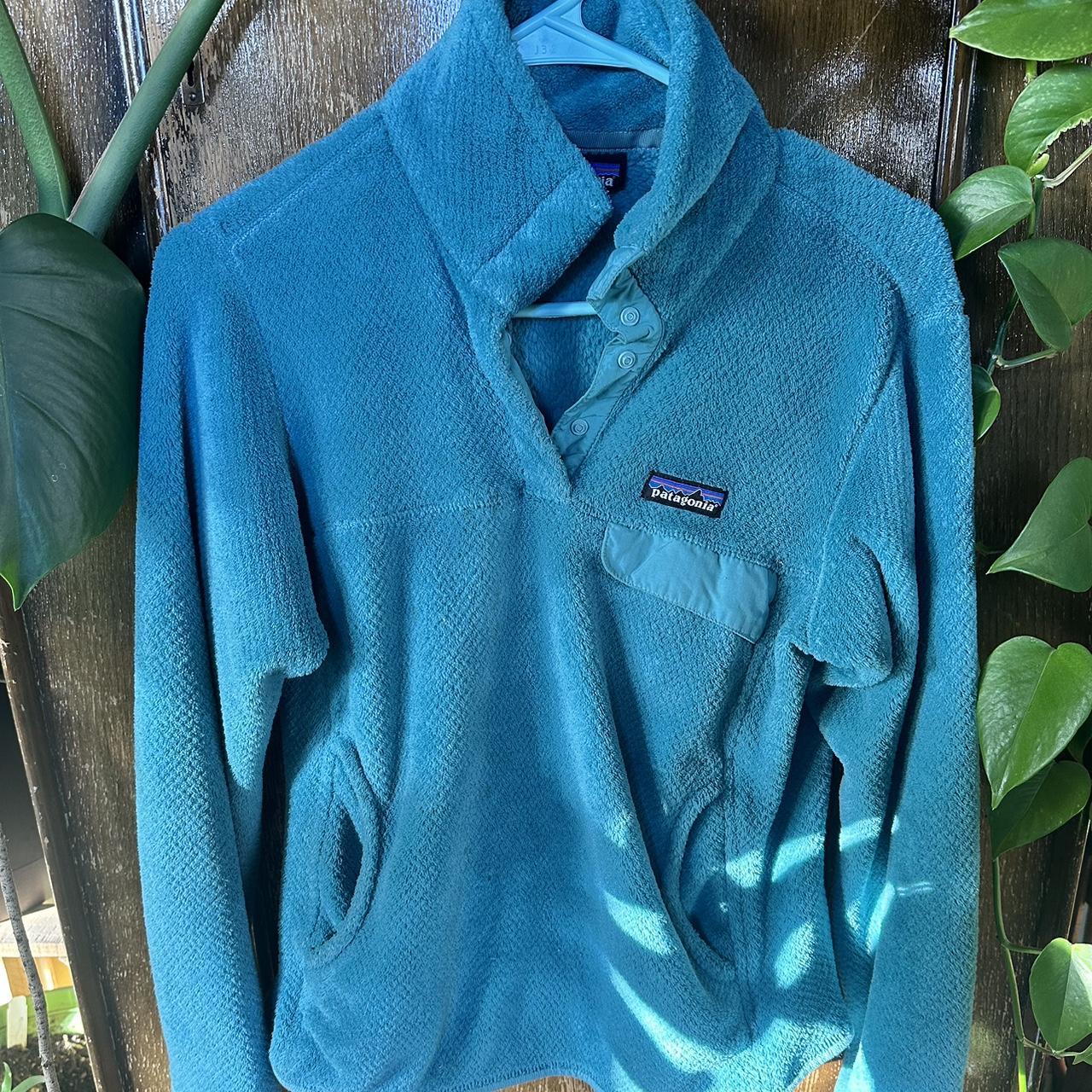 Turquoise deals patagonia pullover