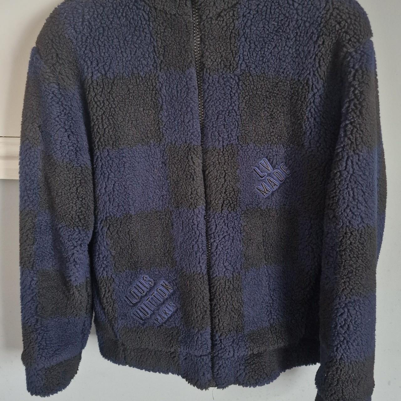 Louis Vuitton Nigo Checkered Fleece Jacket