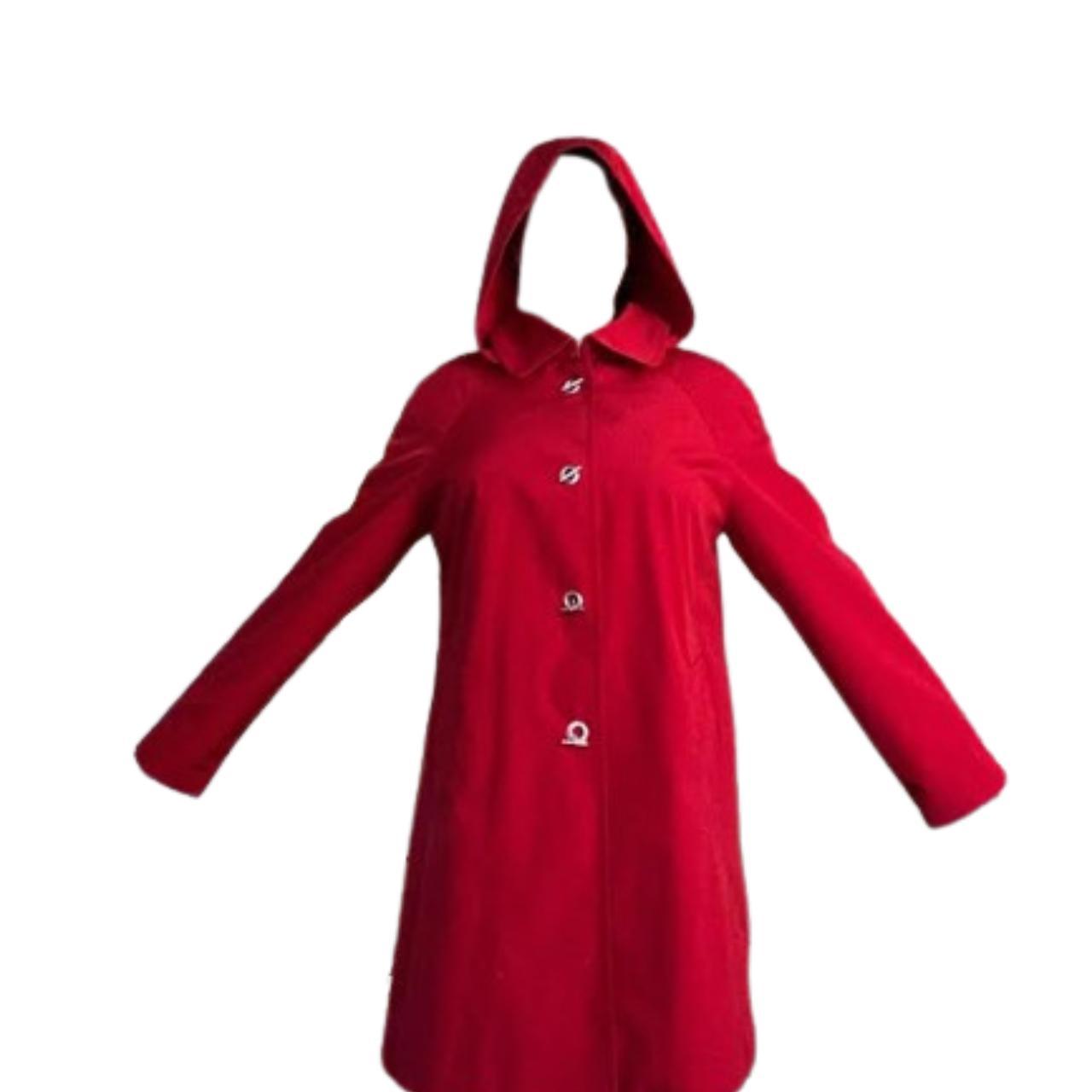 London fog red clearance raincoat