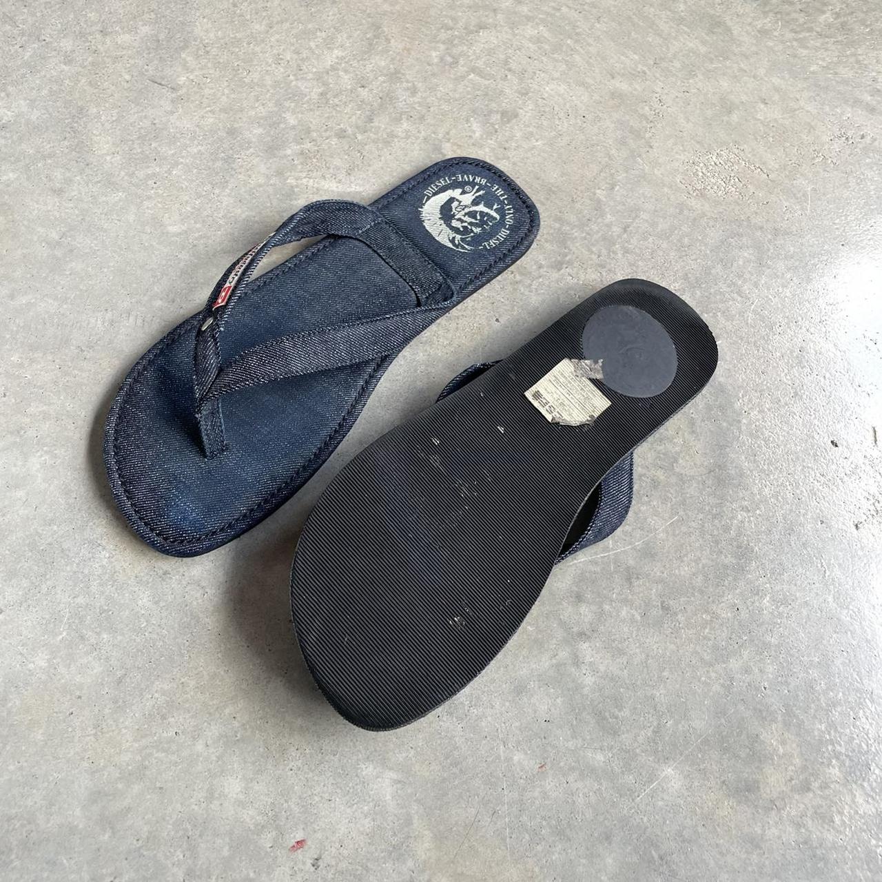 MENS VINTAGE DIESEL FLIP FLOPS men’s vintage... - Depop