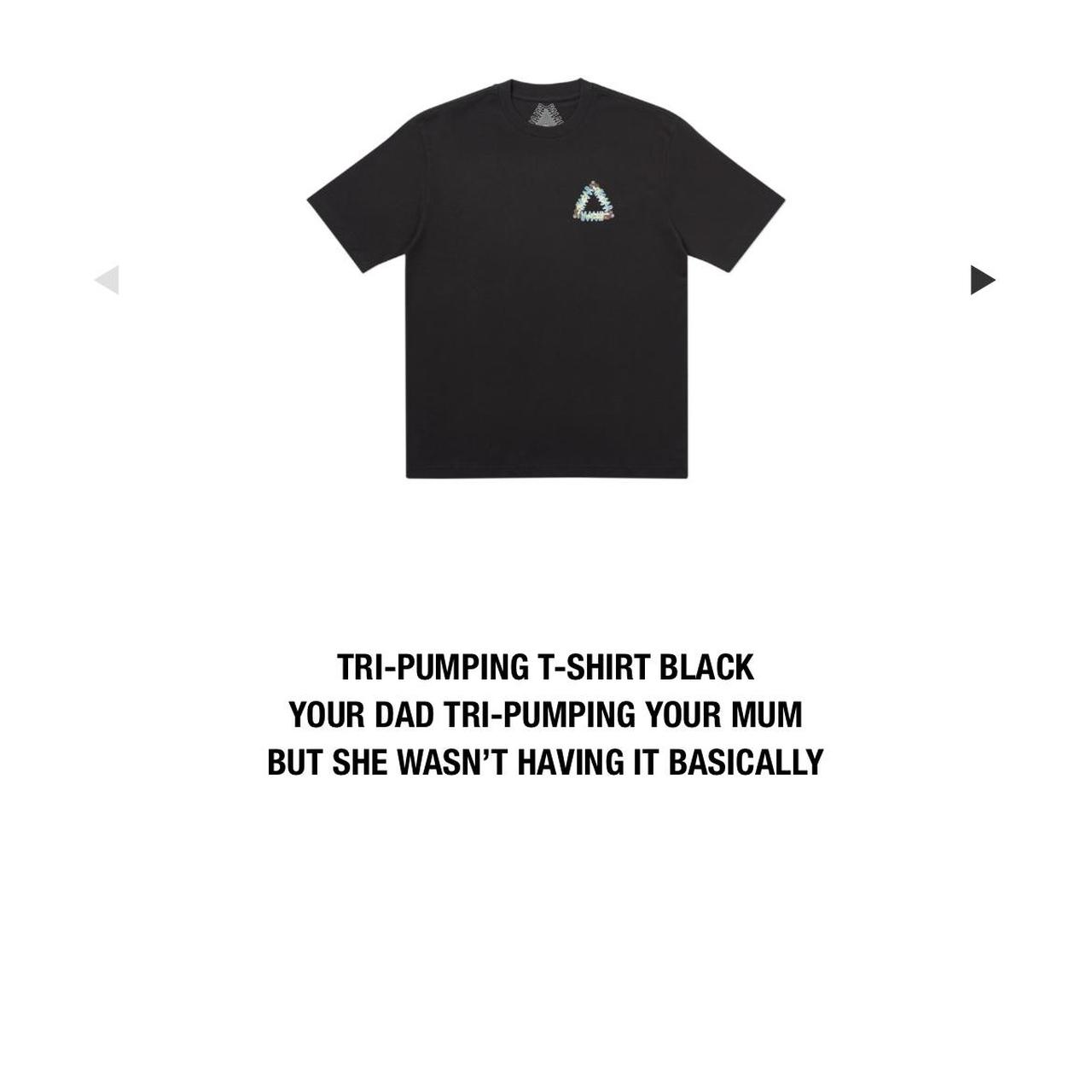 Palace tri-pumping t-shirt SS20 Medium 9/10 | Depop
