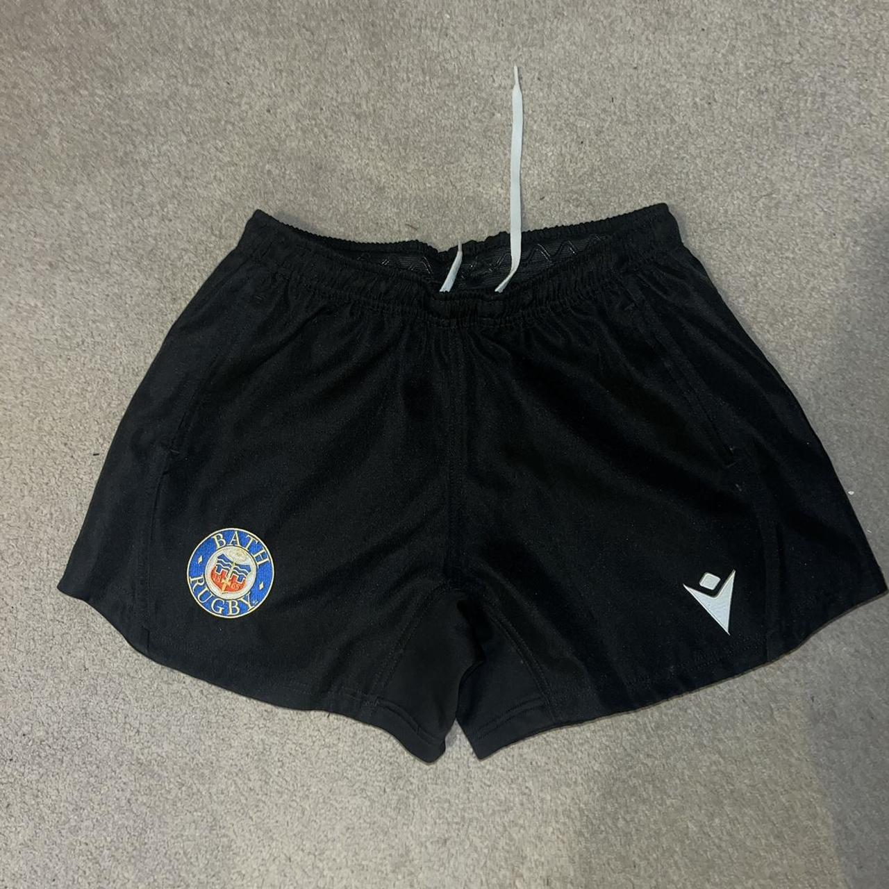 Brand new macron rugby shorts Bath Medium Depop
