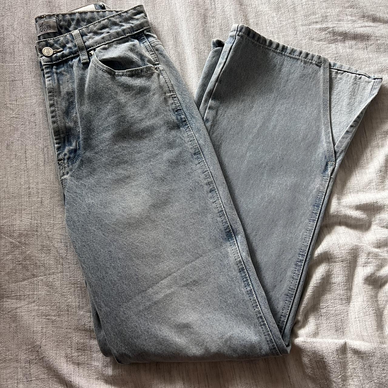 Oh Polly Straight Jean Size 4 Never worn... - Depop