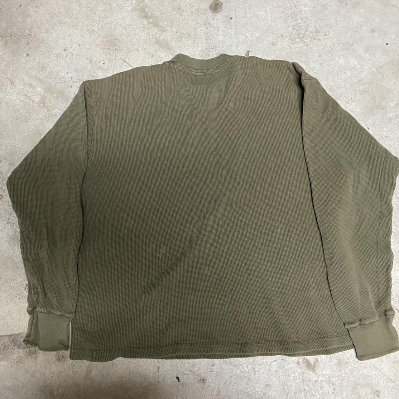 American Vintage Men's Khaki Shirt | Depop