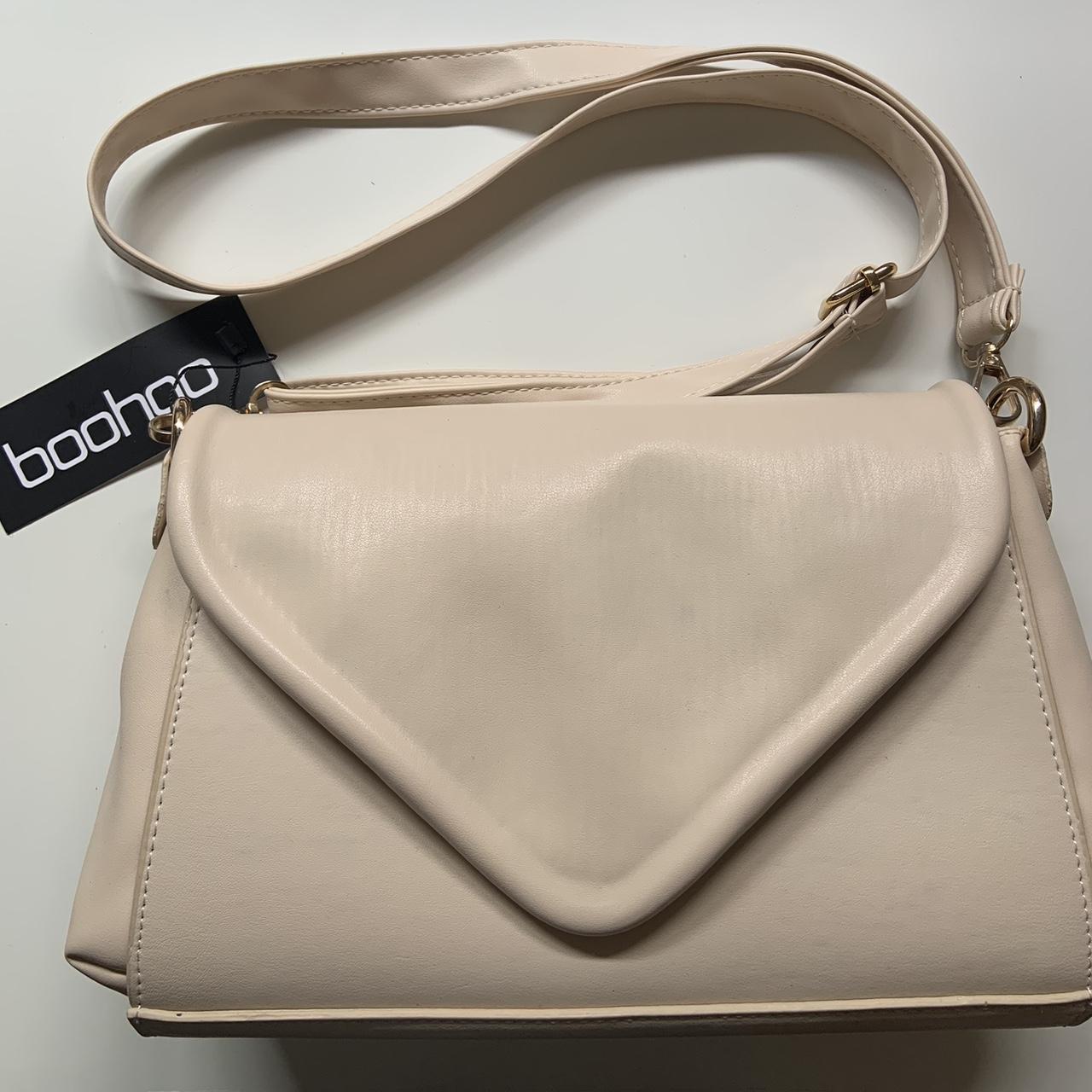 Boohoo Women's Cream Bag Depop