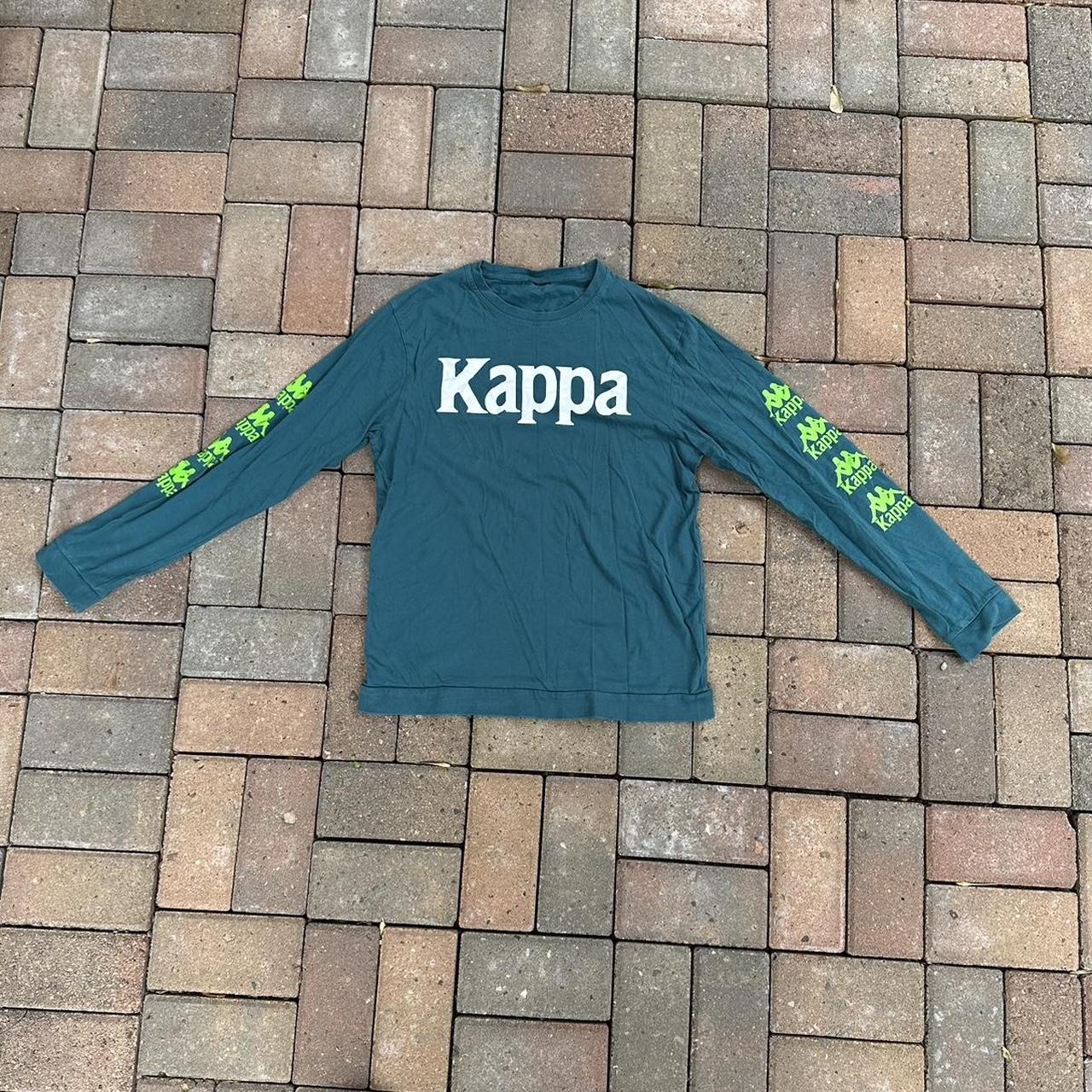 green kappa long sleeve