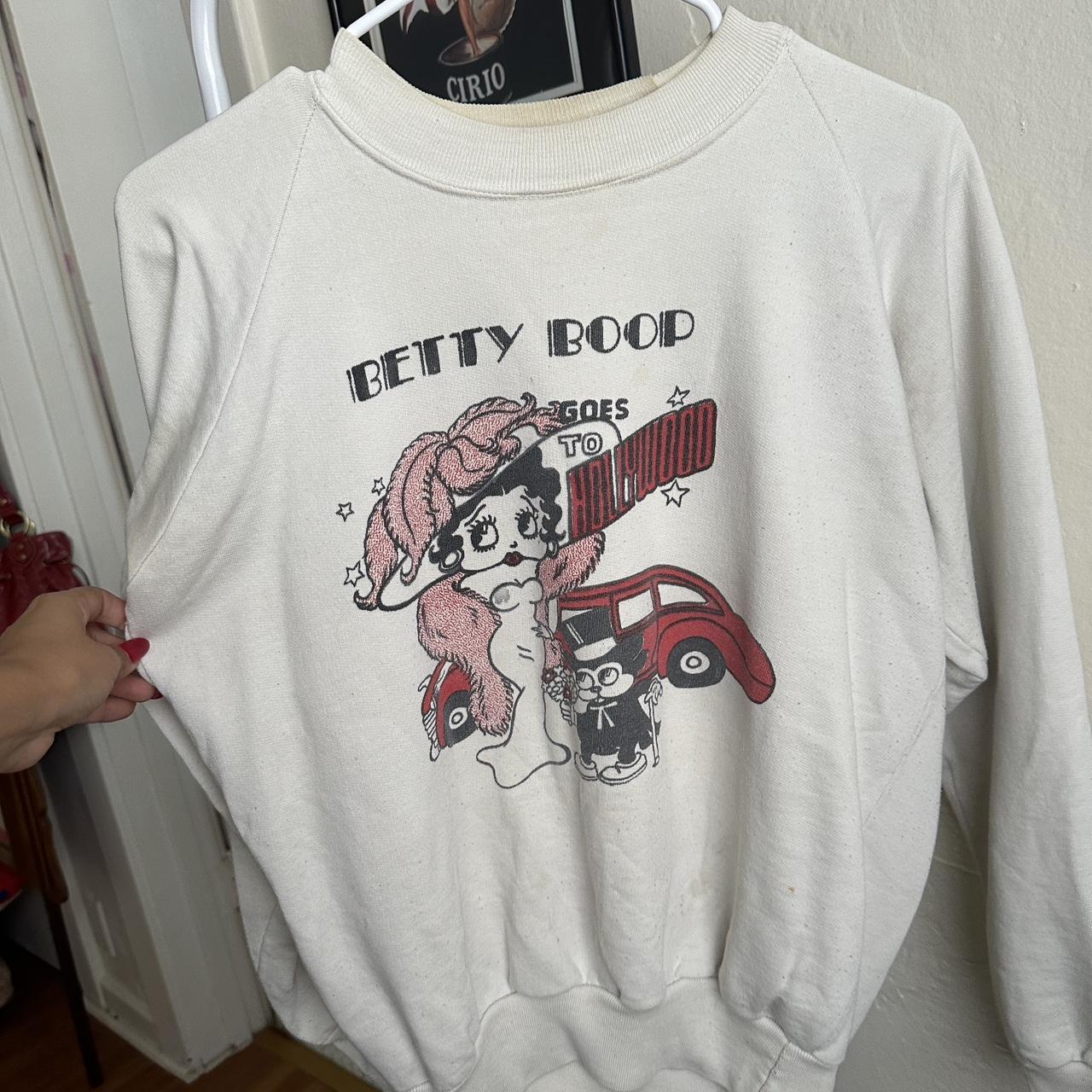 betty boop nike sweatshirt
