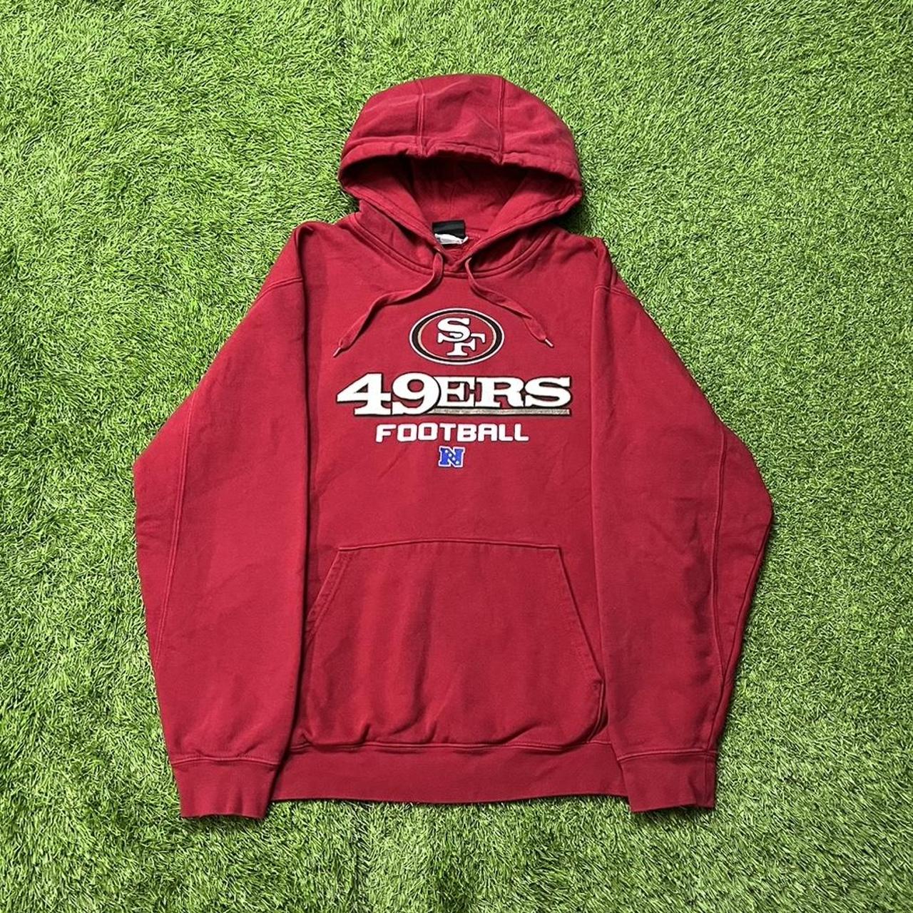 San Francisco 49ers Hoodie! Condition: Refer to - Depop