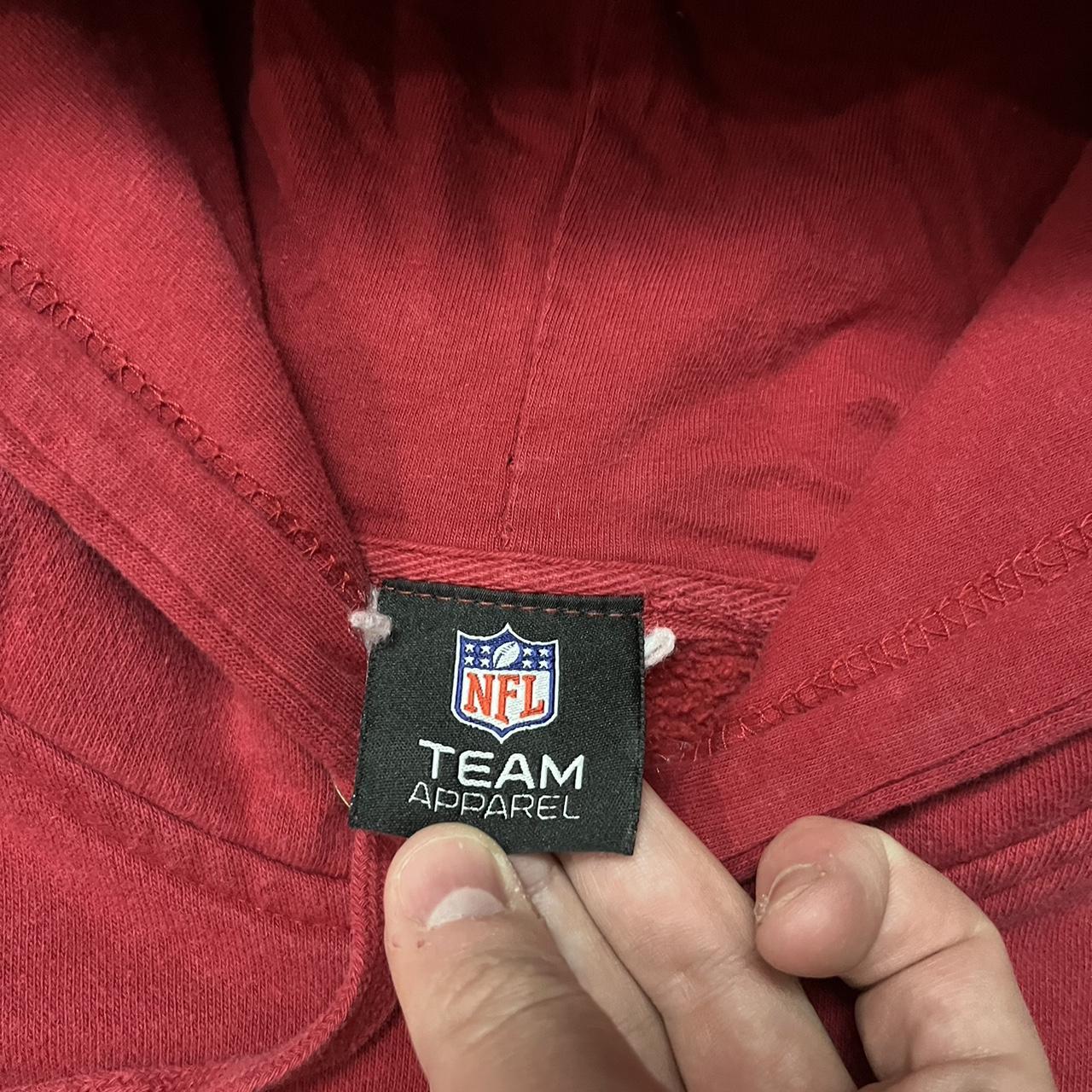 Like new, Red Nike San Francisco 49ers hoodie In a - Depop