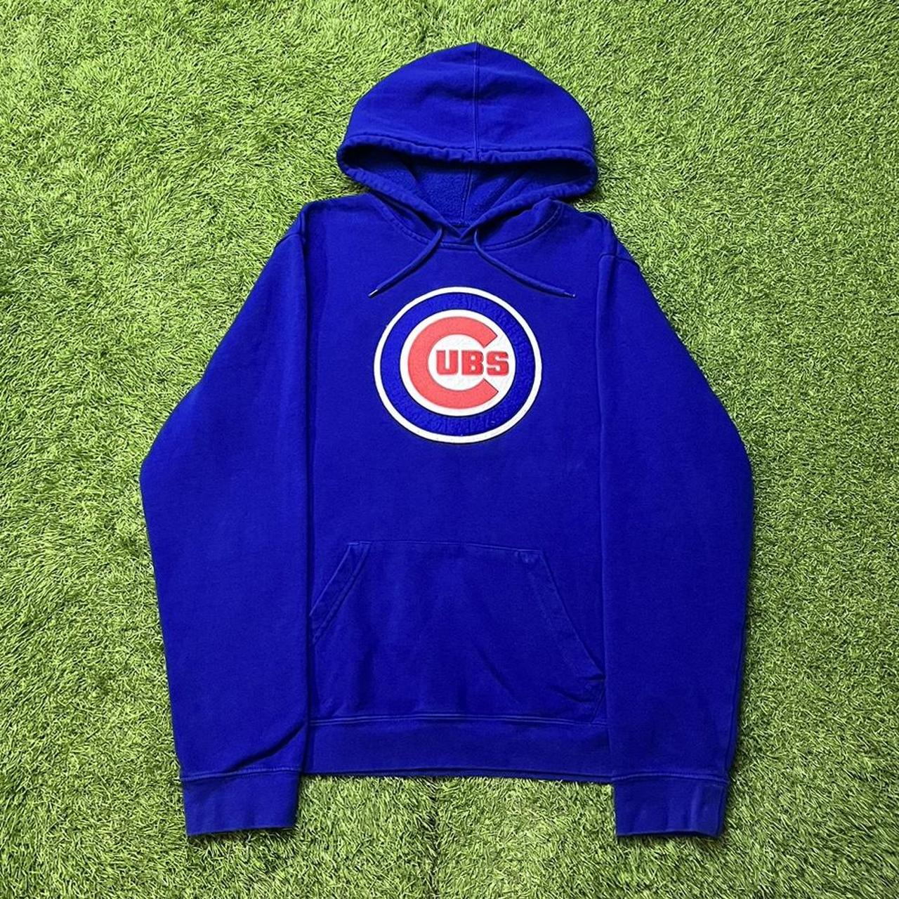 Chicago Cubs Hoodie Gently worn condition Has 2 - Depop