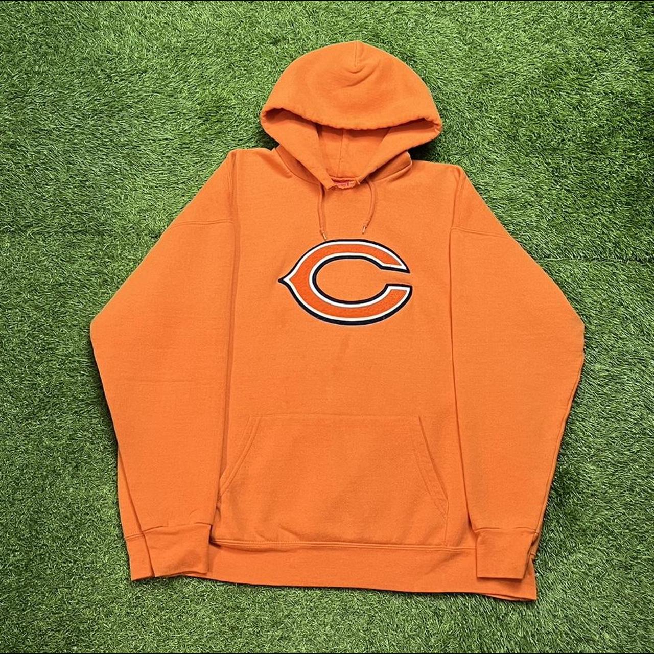 Chicago Bears Logo Hoodie! Condition: Refer to - Depop