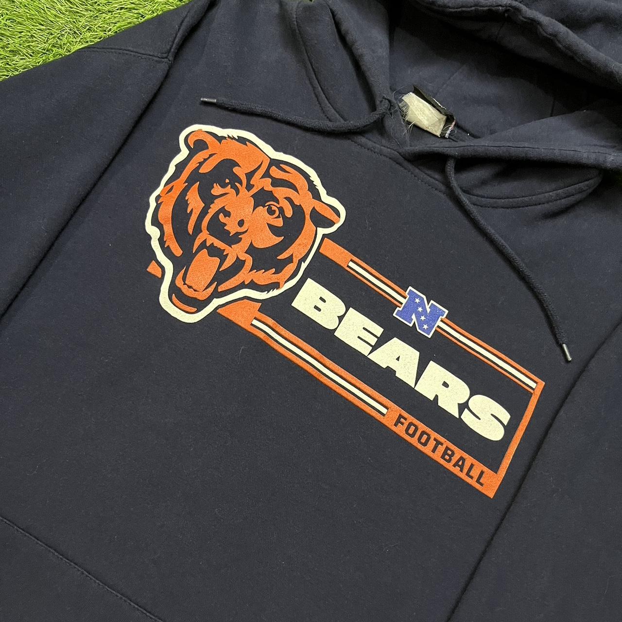 Chicago Bears Logo Hoodie! Condition: Refer to - Depop