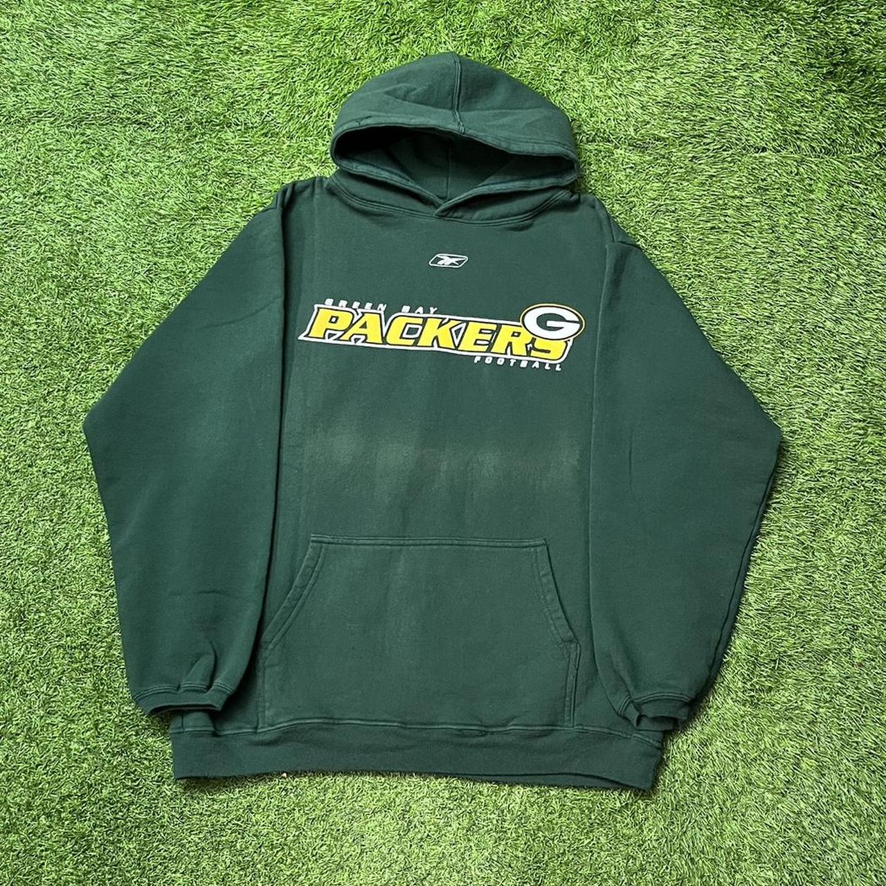 Y2K Green Bay Packers hoodie!! Amazing condition, - Depop