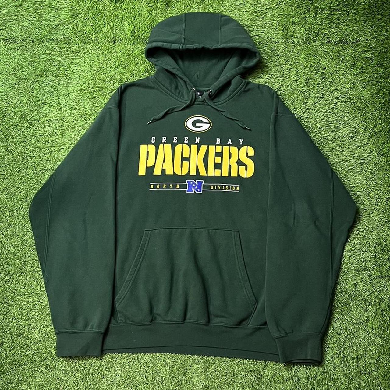 NFL Team Apparel Green Bay Packer hoodie Green - Depop