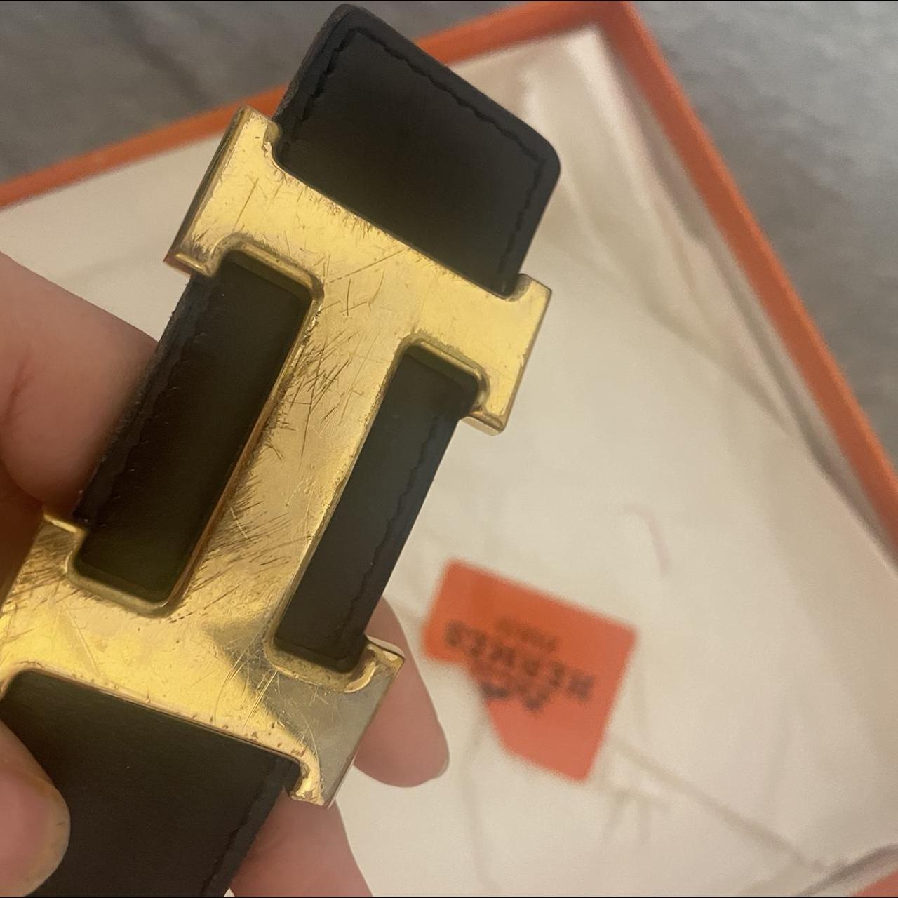reversible hermes belt