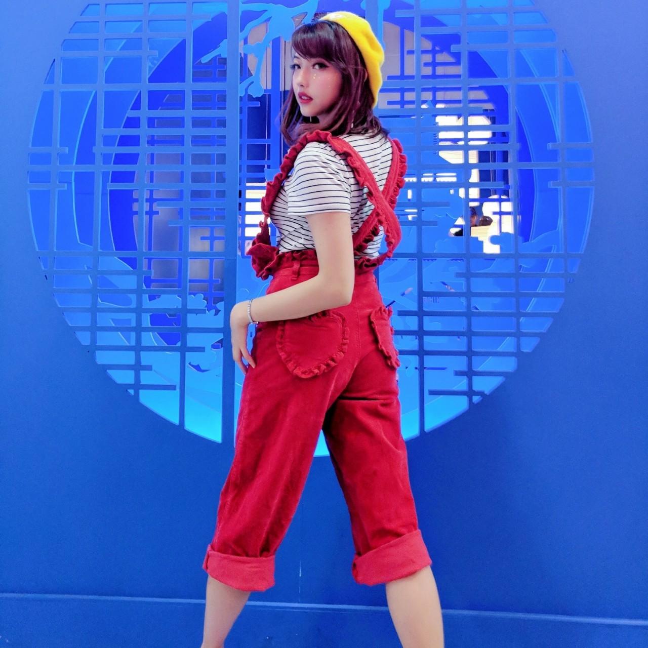 Lazy Oaf Women's Pants - Red - 28" – Lazy Oaf Fri… - image 2