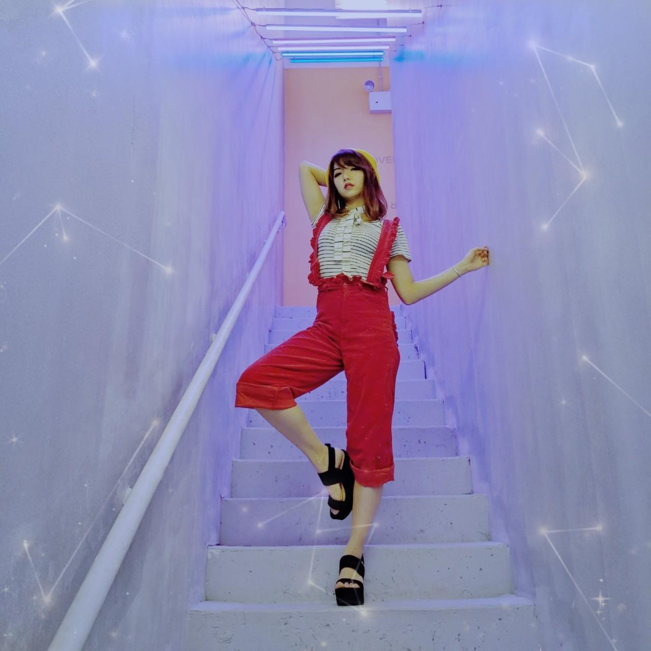 Lazy Oaf Women's Pants - Red - 28" – Lazy Oaf Fri… - image 3