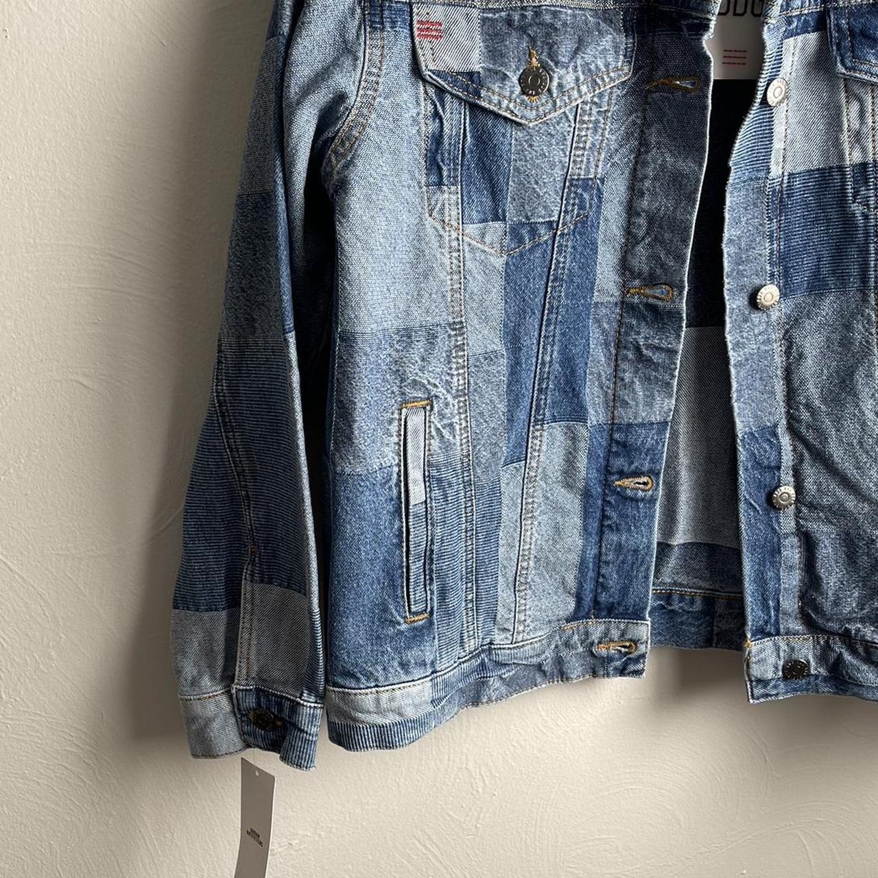 Urban Outfitters BDG frankie patchwork denim jacket... - Depop