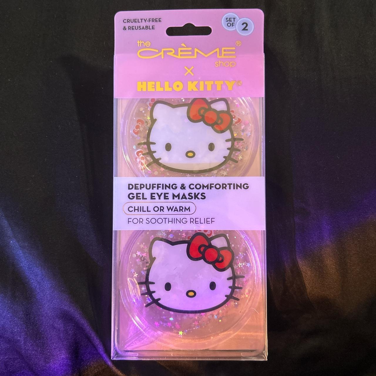 Creme Shop x Hello Kitty DEPUFFING GEL EYE MASKS Reusable - New
