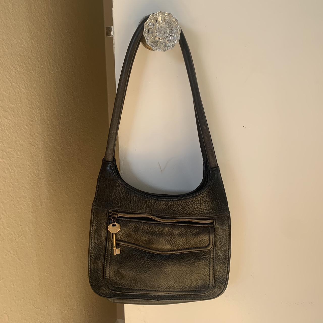 Perfect little fossil shoulder bag with key... - Depop