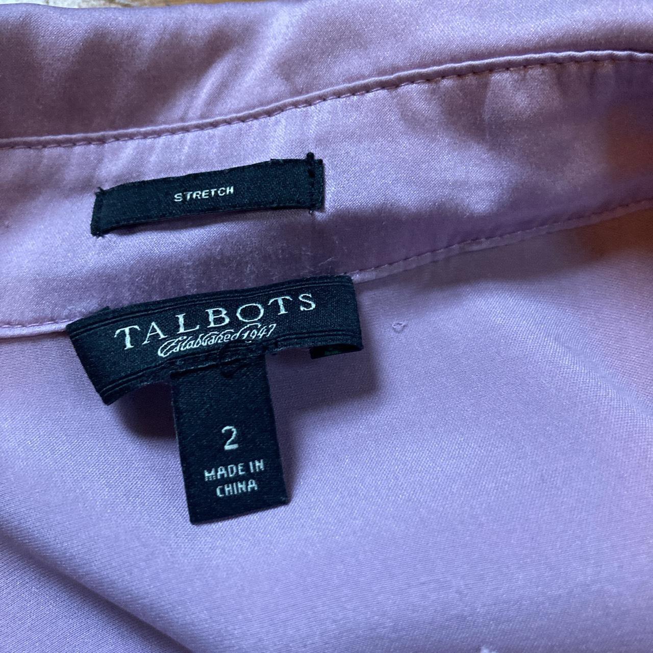 Talbots Women's Purple Blouse (2)
