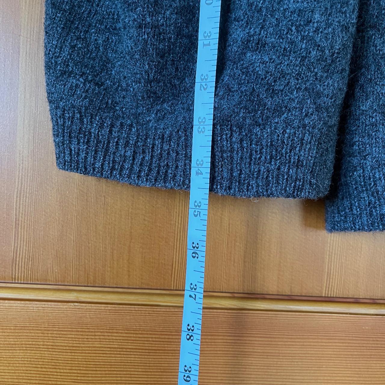 Uniqlo Grey 100% Wool Cardigan Soft and warm 100%... - Depop