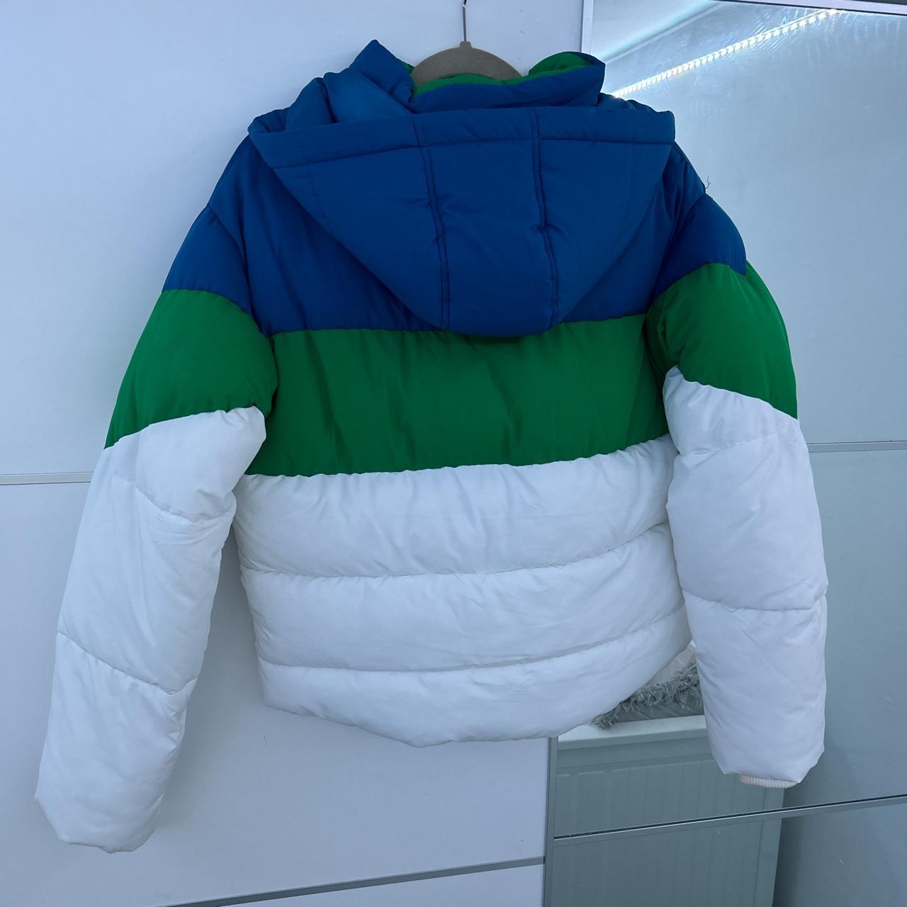 topshop tie waist puffer coat