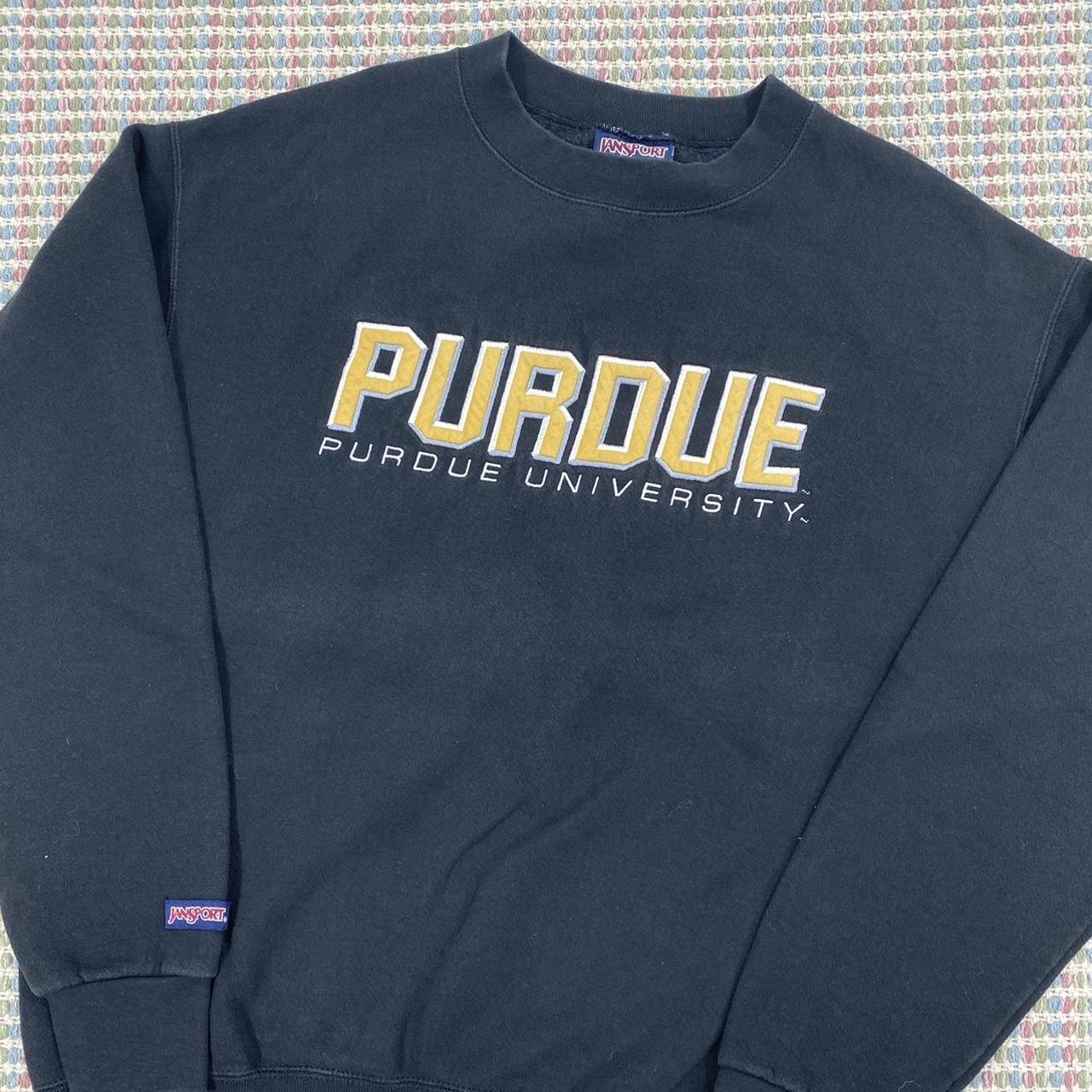 JanSport Purdue University Sweatshirt Excellent... - Depop