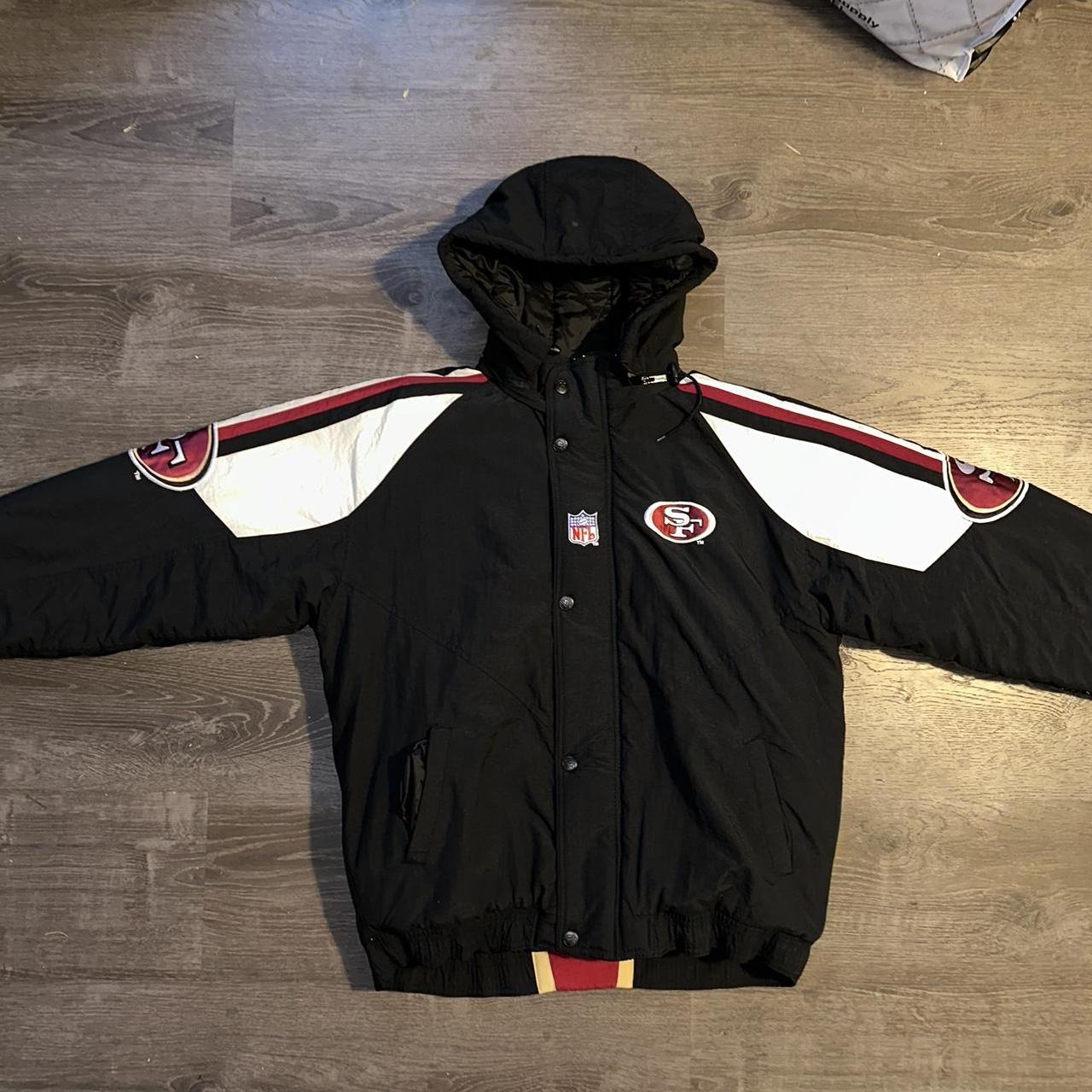 Vintage 90s Starter San Francisco 49ers Jacket Size - Depop