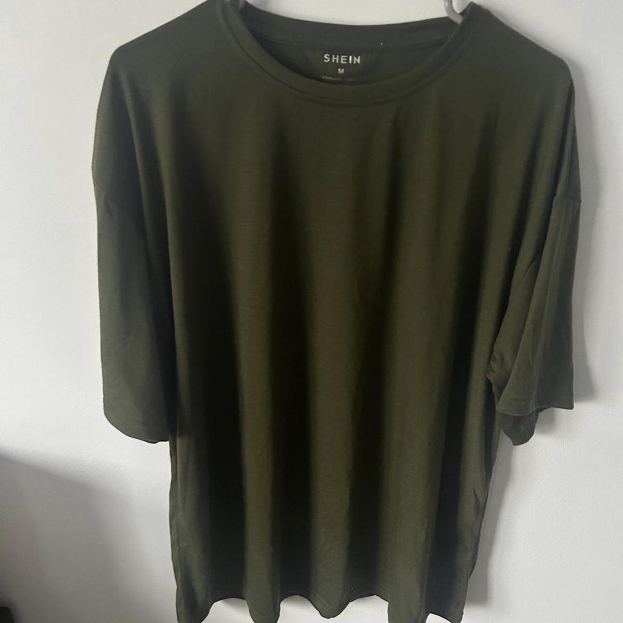 Shein Oversized Tee Tags: baggy, grunge, emo,... - Depop