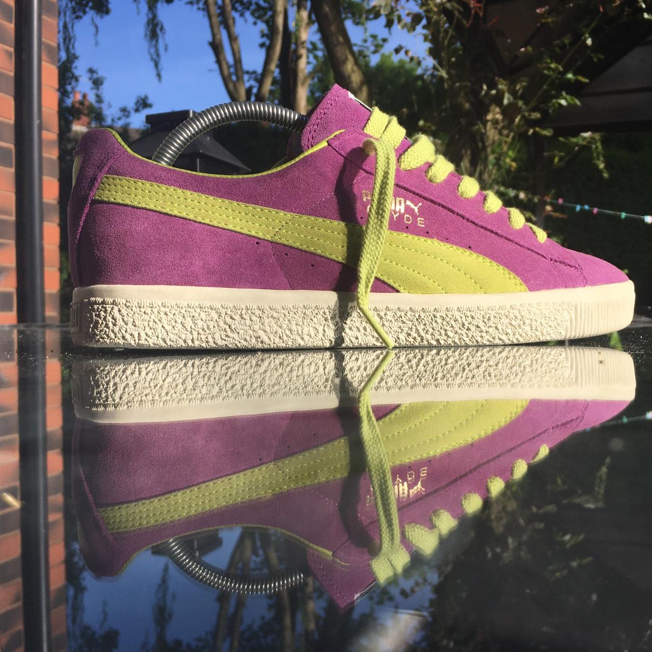 puma clyde purple