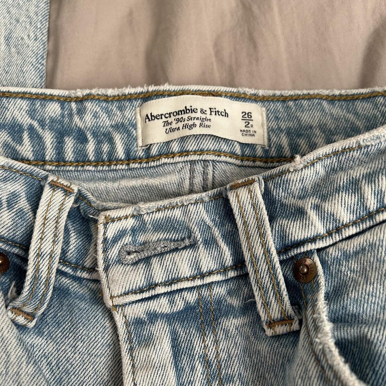 Denim Abercrombie & Fitch Jeans In Perfect Condition... - Depop