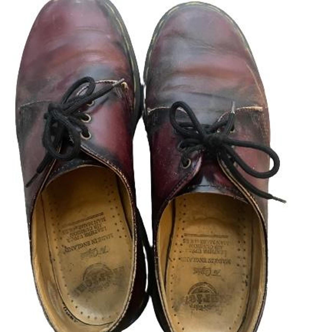 Dr. Martens Men's Burgundy and Black Trainers (3)