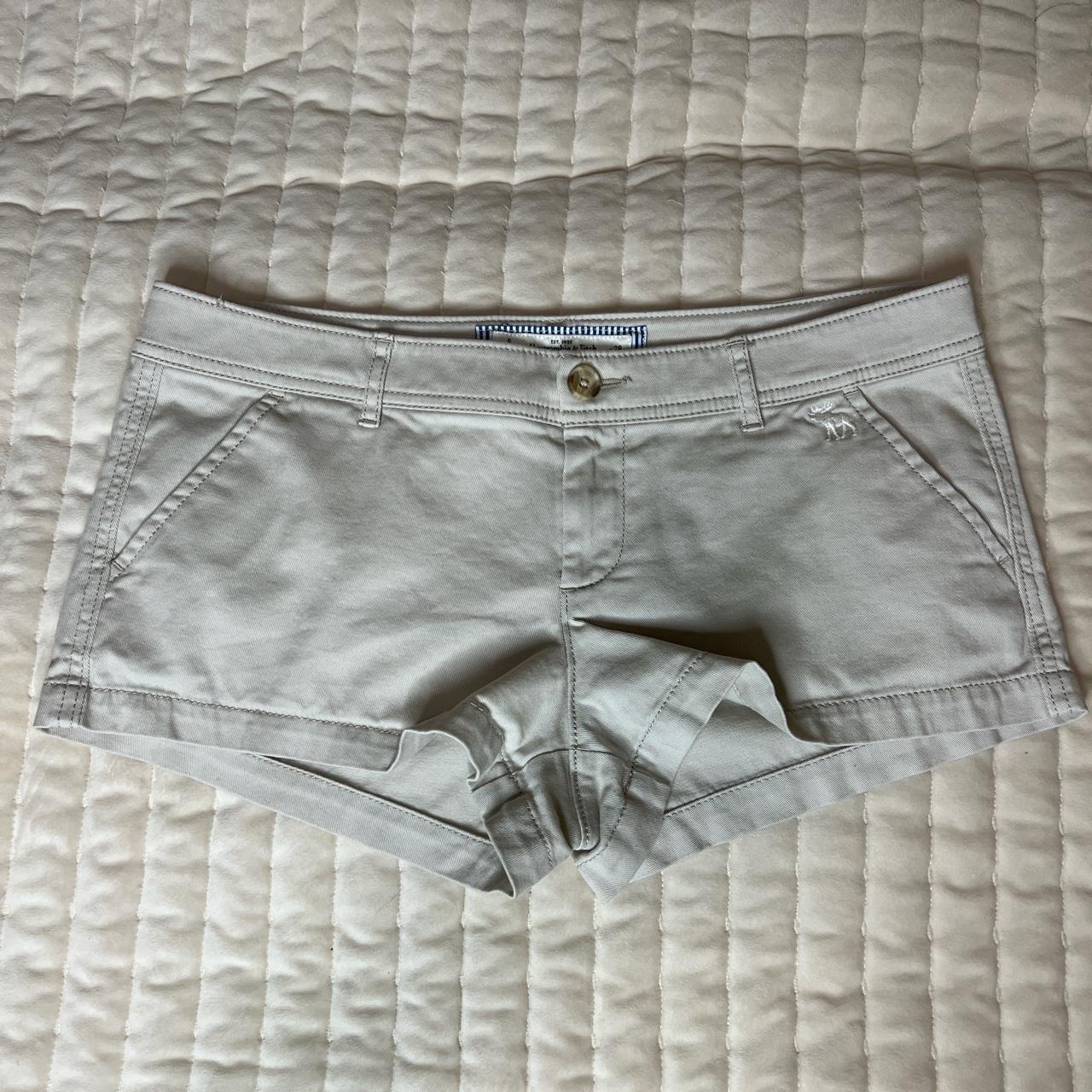 Abercrombie low best sale rise shorts