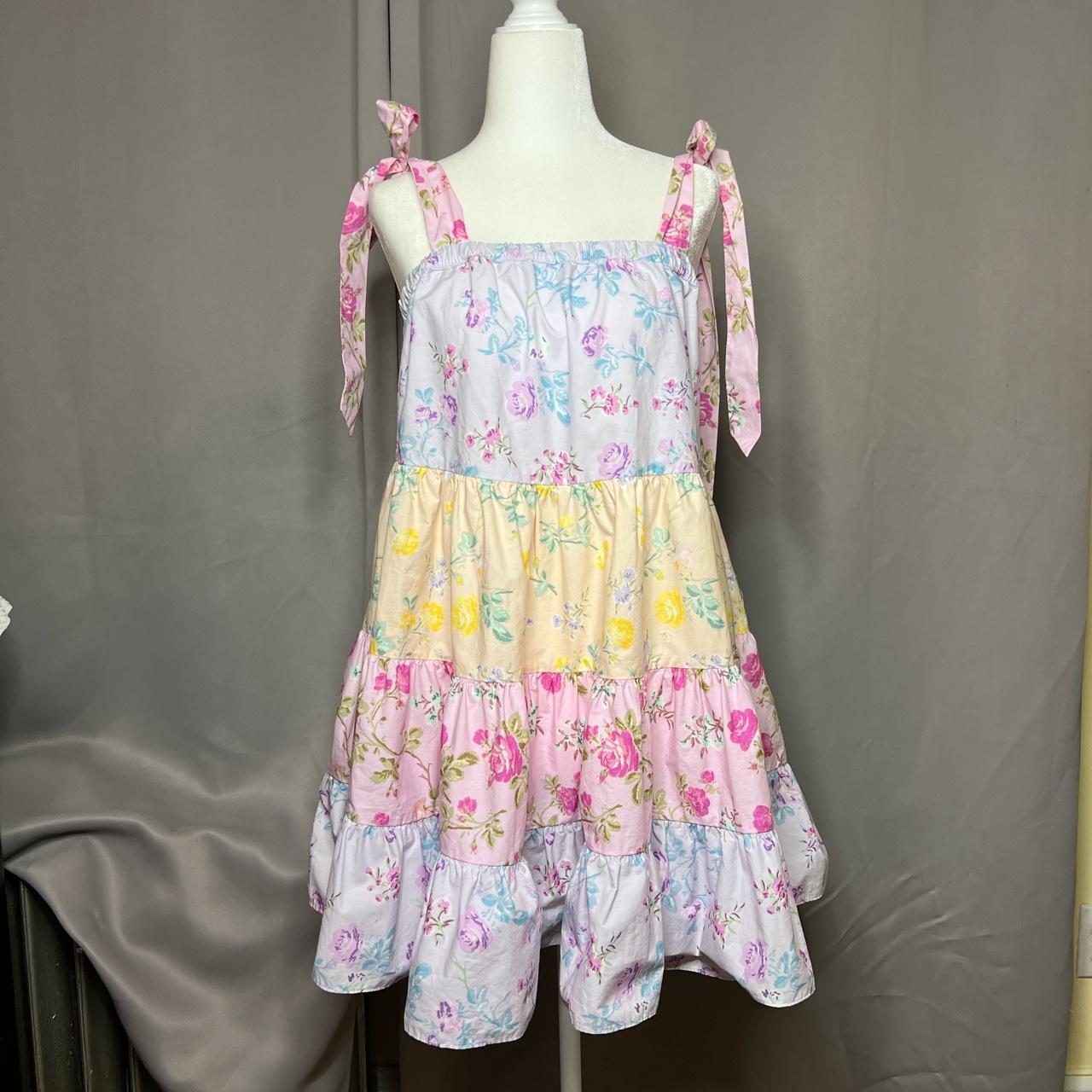 LOVE SHACK FANCY x Target Tie Sleeve Dress In very... Depop