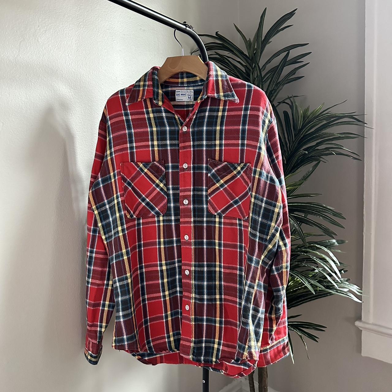 Vintage Men's Shirt - Red - M