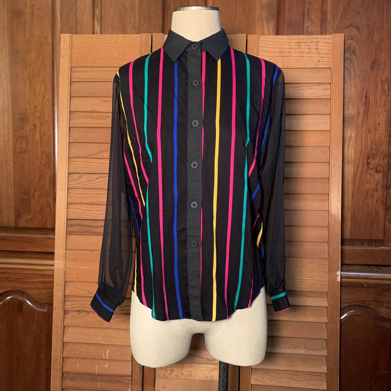 Rainbow Women's multi Blouse | Depop