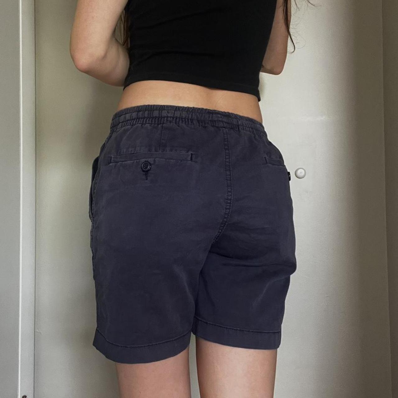 J Crew Navy Blue Shorts Size Extra Small No Depop