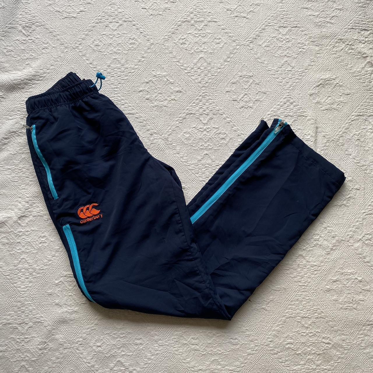 Mens Navy Blue Canterbury Uglies Tracksuit Bottoms... Depop