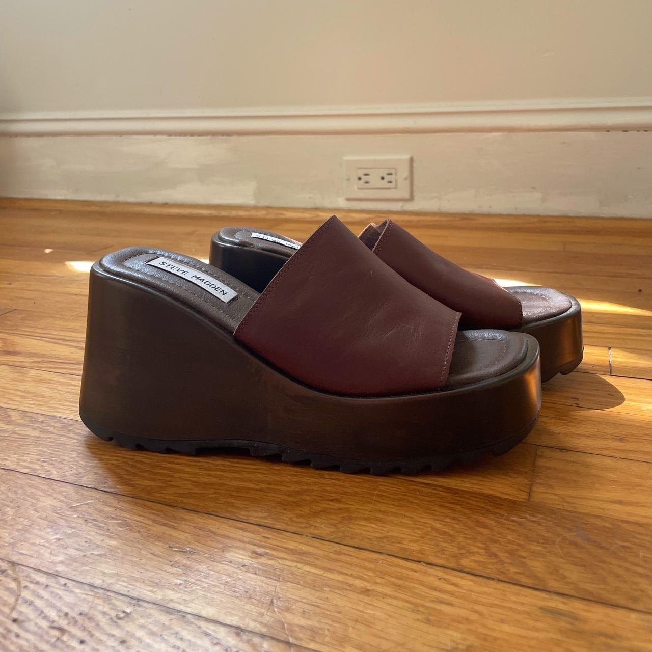 blue block heels wide fit