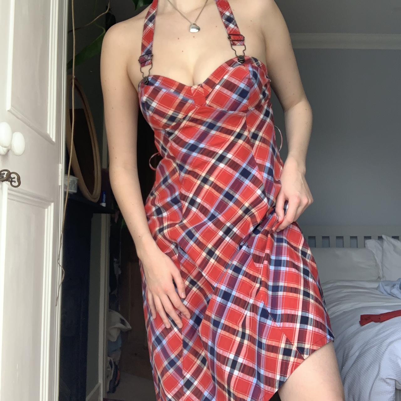 Oasis tartan dress hotsell