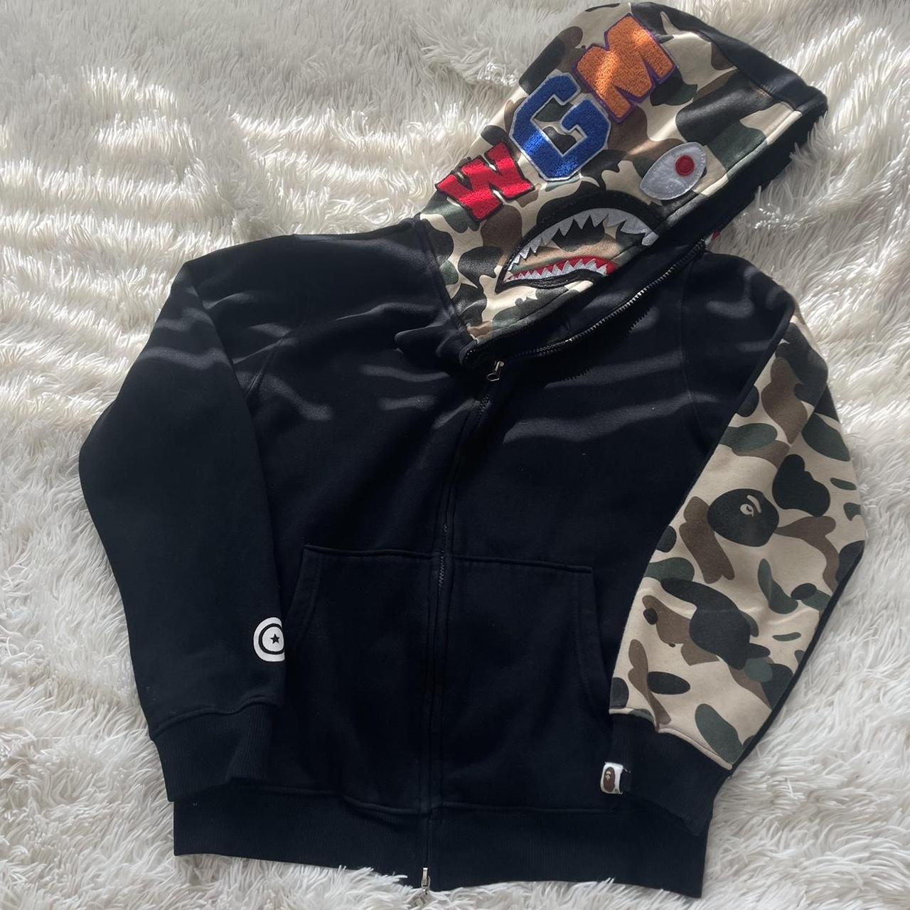 Bathing Ape (BAPE) x NBHD full zip up hoodie ⚠️OPEN - Depop